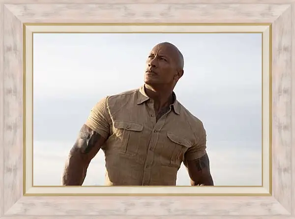 Картина в раме - Dwayne Douglas Johnson. Дуэйн Джонсон (Скала)