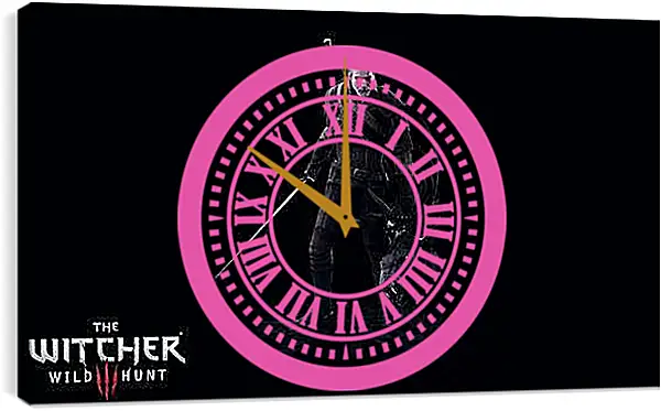 Часы картина - The Witcher 3: Wild Hunt (Ведьмак), Геральт с головой лешего