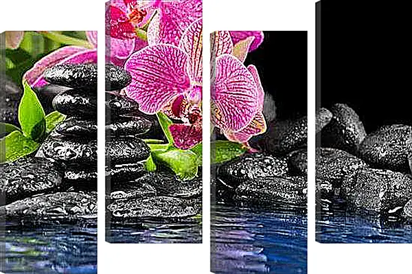Модульная картина - Орхидеи