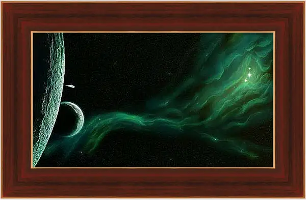 Картина в раме - Космос