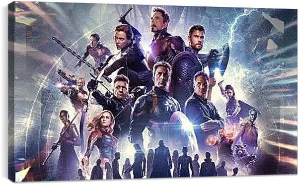 Постер на подрамнике - Мстители Война бесконечности