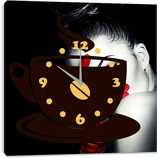 Часы картина - Взгляд