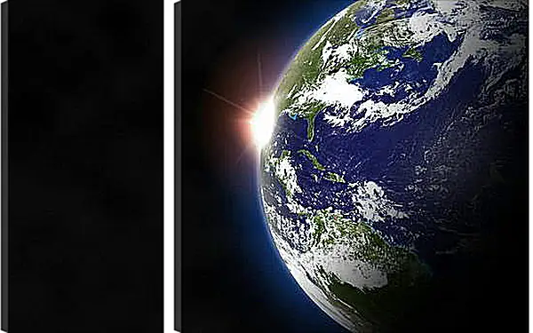 Модульная картина - Космос