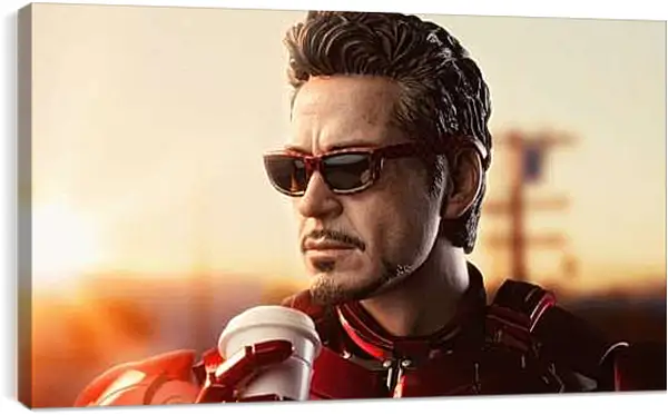 Постер на подрамнике - Железный человек. Iron Man