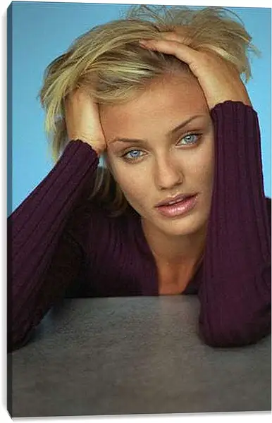 Постер на подрамнике - Cameron Diaz - Кэмерон Диаз
