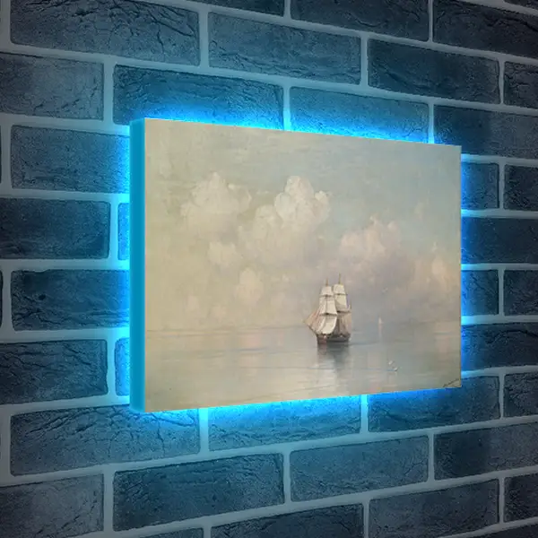 Лайтбокс световая панель - Штиль. Иван Айвазовский