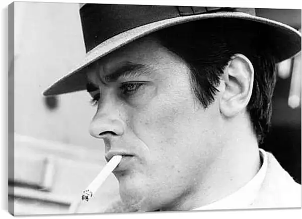 Постер на подрамнике - Ален Делон. Alain Delon