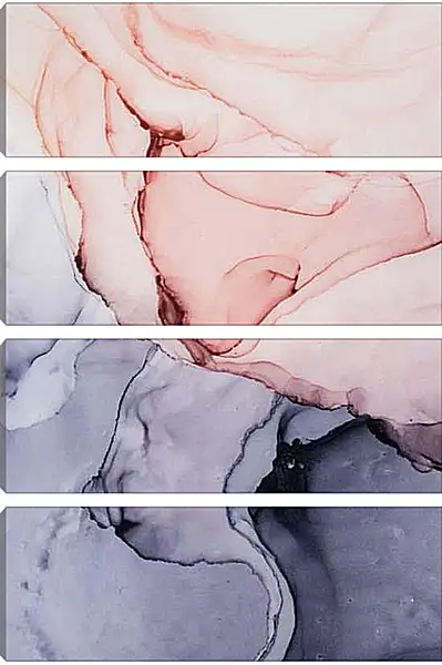 Модульная картина - Abstraction beige2. Mari Dein
