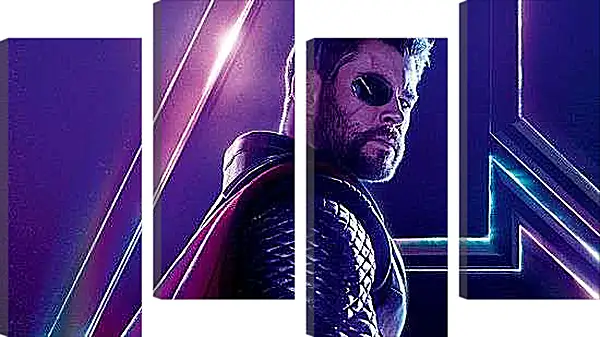 Модульная картина - Мстители Война бесконечности