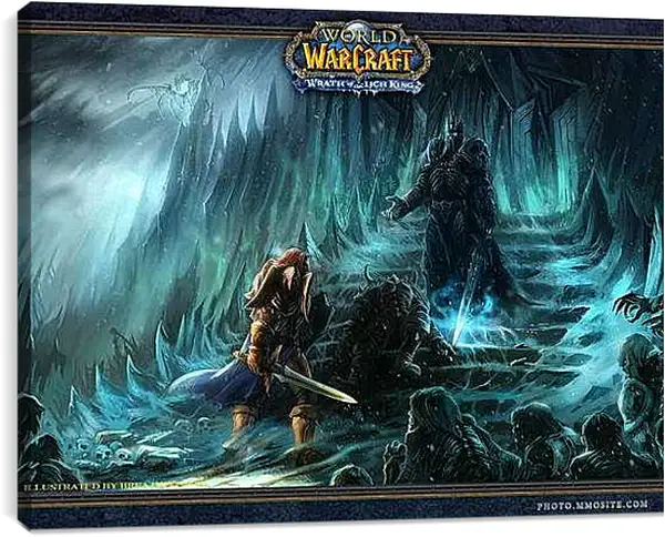 Постер на подрамнике - World Of Warcraft: Wrath Of The Lich King