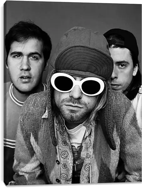 Постер на подрамнике - Нирвана (Nirvana)