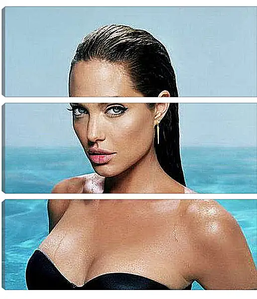 Модульная картина - Angelina Jolie - Анджелина Джоли
