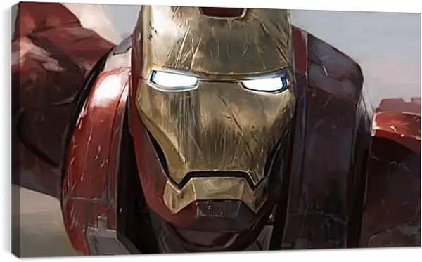 Постер на подрамнике - Железный человек. Iron Man