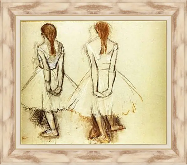 Картина в раме - Etude pour la Petite danseuse de quatorze ans. Эдгар Дега