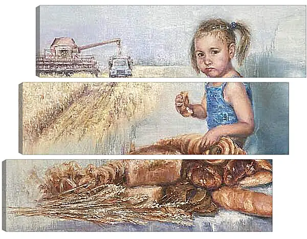 Модульная картина - Праздник хлеба