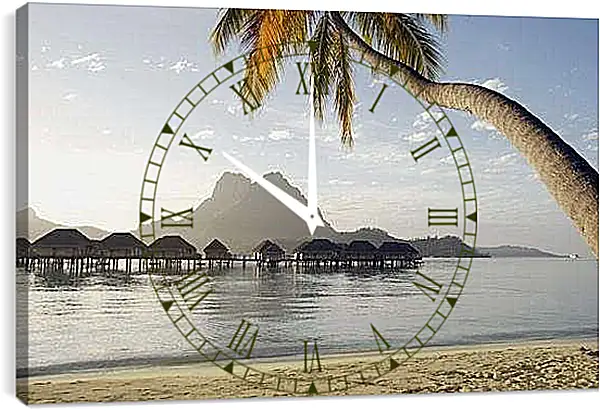 Часы картина - Лето
