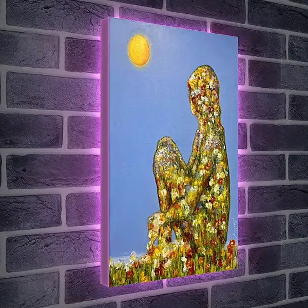 Лайтбокс световая панель - Флора