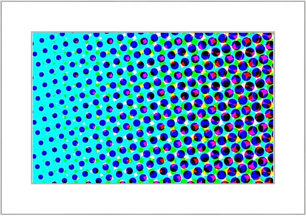 Картина в раме - Горошины