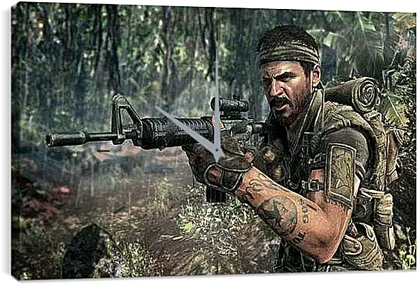 Часы картина - Call Of Duty