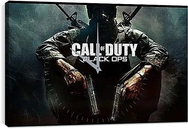 Часы картина - Call Of Duty: Black Ops