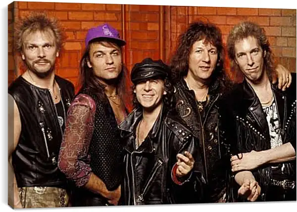 Постер на подрамнике - Скорпионс. Scorpions