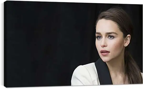 Постер на подрамнике - Эмилия Кларк. Emilia Clarke