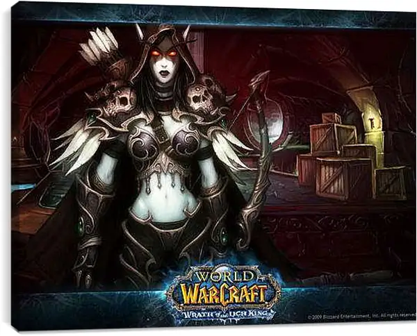 Постер на подрамнике - World Of Warcraft: Wrath Of The Lich King