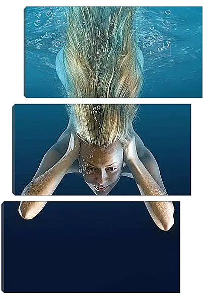 Модульная картина - Русалка
