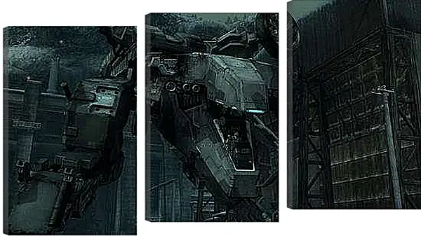 Модульная картина - Metal Gear
