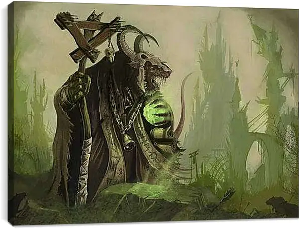 Постер на подрамнике - Warhammer