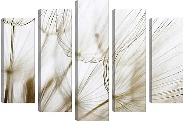 Модульная картина - Одуванчики