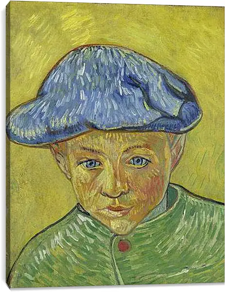 Постер на подрамнике - Portrait of Camille Roulin. Винсент Ван Гог