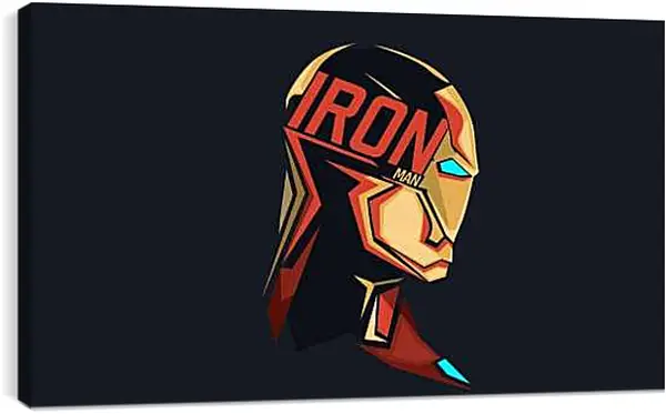 Постер на подрамнике - Железный человек. Iron Man