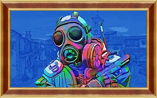 Картина в раме - CS Toxic