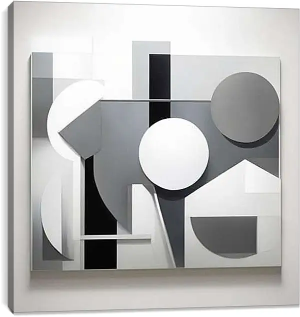 Постер на подрамнике - Разнообразие фигур