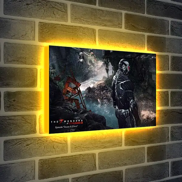 Лайтбокс световая панель - Crysis 3