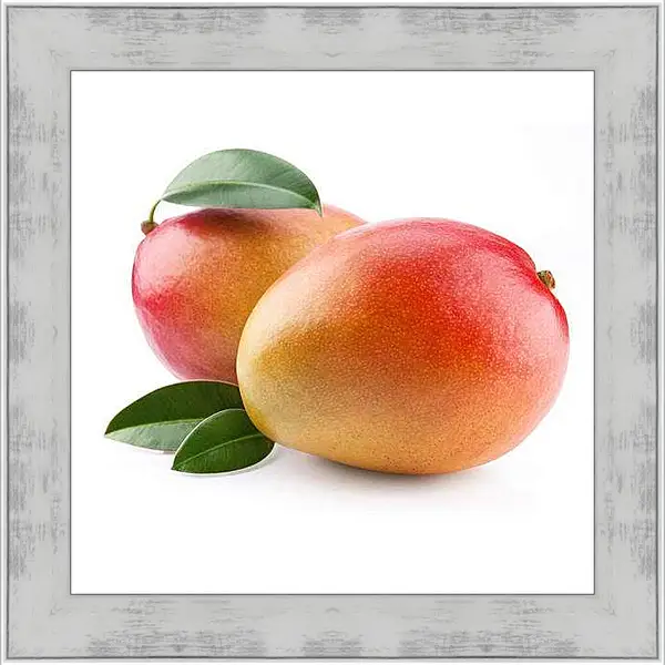 Картина в раме - Манго. Солнечные Манго.