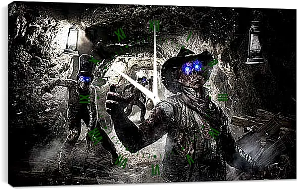 Часы картина - Call Of Duty: Black Ops II