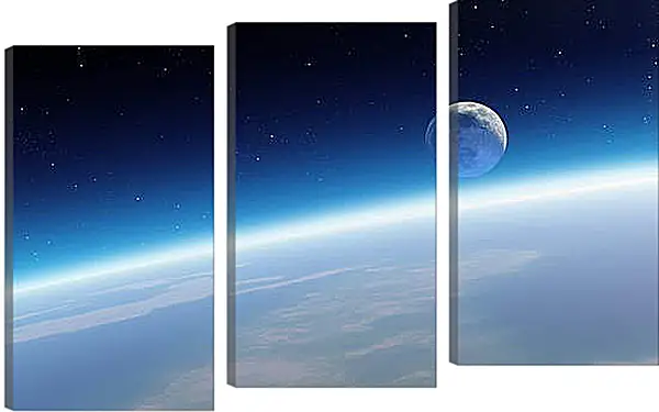 Модульная картина - Космос