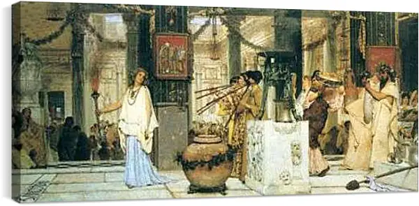 Постер на подрамнике - The Vintage Festival. Лоуренс Альма-Тадема