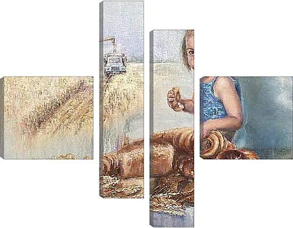 Модульная картина - Праздник хлеба