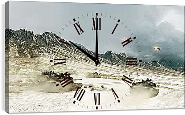 Часы картина - Battlefield 3