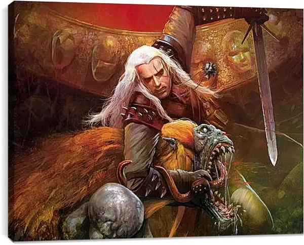 Постер на подрамнике - The Witcher