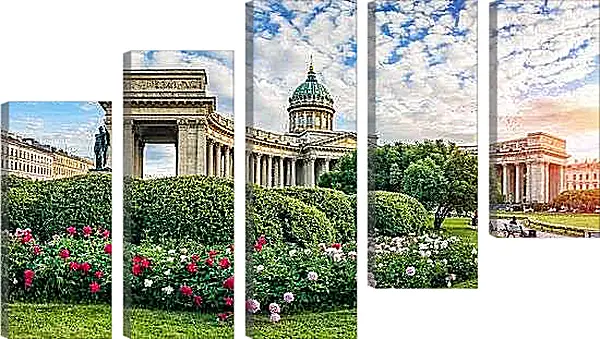 Модульная картина - Санкт-Петербург