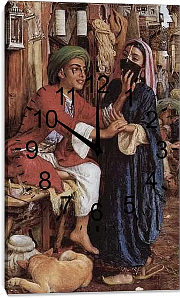 Часы картина - Продавец. Уильям Холман Хант