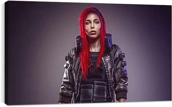 Постер на подрамнике - Cyberpunk 2077