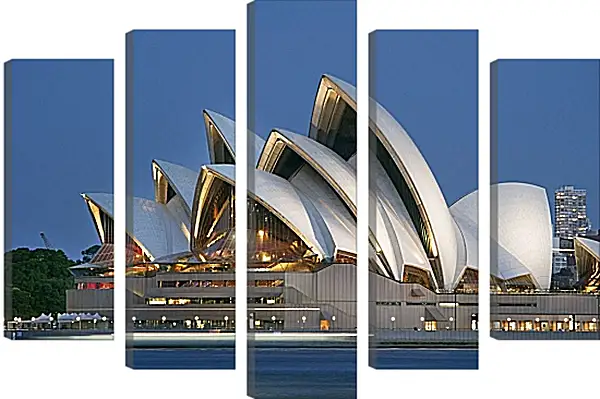 Модульная картина - Сиднейский оперный театр 2. Австралия
