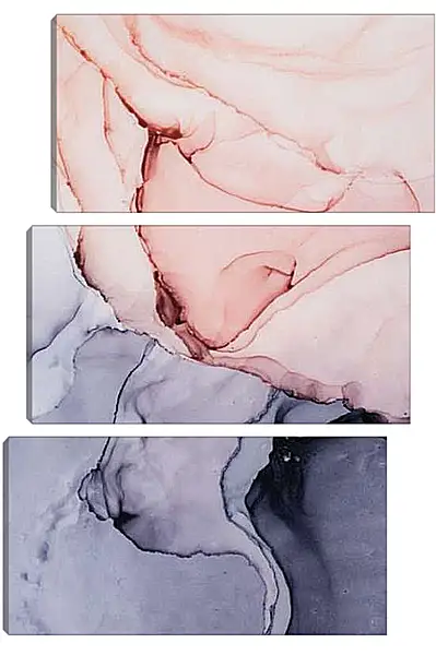 Модульная картина - Abstraction beige2. Mari Dein