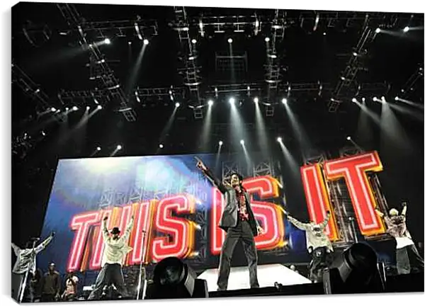 Постер на подрамнике - Майкл Джексон. Michael Jackson