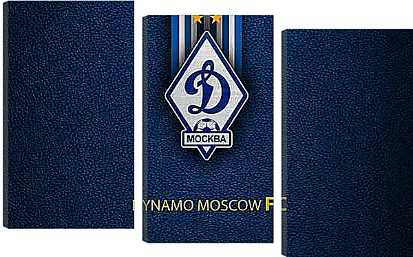 Модульная картина - Эмблема ФК Динамо Москва